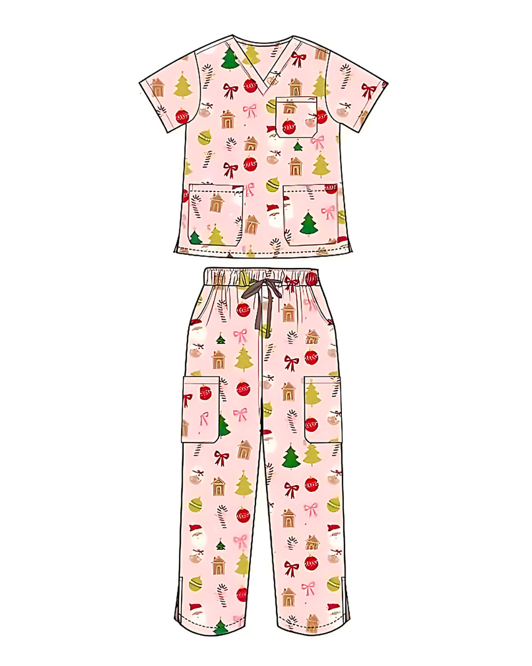 CHRISTMAS PINK SET